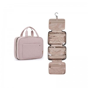 Toiletry Bag Hanging Travel Toiletry Bag  with Hanging Hook Water-resistant Travel Toiletry Bag