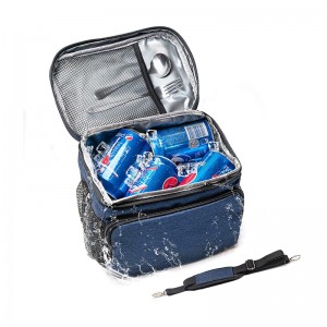 Insulated  Leakproof Soft Cooler Portable Tote Beach Cooler Bag for Lunch, Grocery, Picnic, Travel, Shopping, Camping