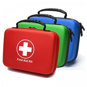 Medical Equipment Mini First Aid Kit for Car EVA First Aid Kit Bag Box travel (Certification Approved)