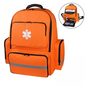 Trauma Backpack Tactical First Aid Kit Empty Bag for Outdoor Hiking Travel Camping