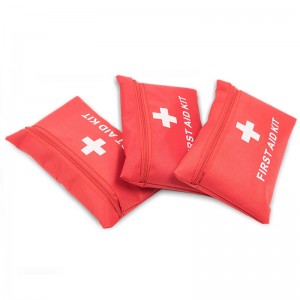 Wholesale red 1680d waterproof first aid kit emergency kit first aid bag