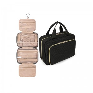 Travel Makeup Organizer with TSA Approved Transparent Nylon Custom Travel Cosmetic Bag