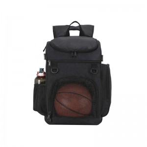 Sport-Fußball-Basketball-Rucksack mit großem Ballhalter