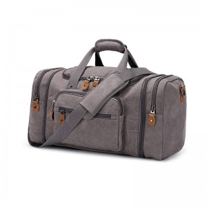 Canvas Duffle Bag for Travel 50L Duffel Overnight Weekender Bag