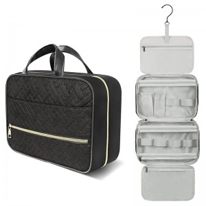 Water-resistant Mens Toiletry Bag Waterproof Travel with Sturdy Hanging Hook