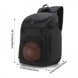 Bolso de la mochila del baloncesto del balón de fútbol de los deportes con el soporte grande de la bola