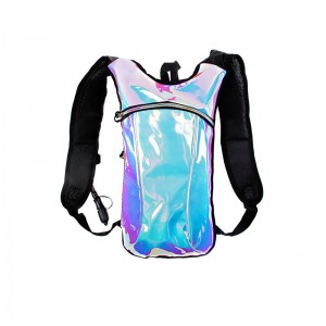 Hydration Pack Backpack – 2L Water Bladder included for festivals raves hiking biking climbing running