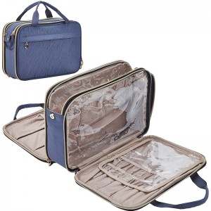 Travel Bags with Hanging Hook Water-resistant Travel Organizer Makeup Bag Cosmetic