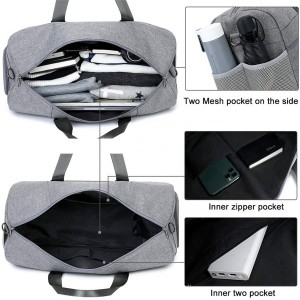 Portable travel luggage hiking bag